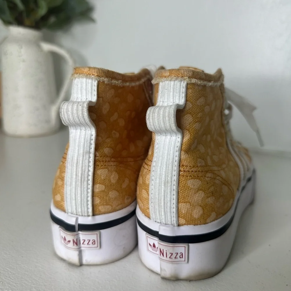 Adidas x Disney Bambi Nizza Sneakers Limited Edition Platform Mid Size 7.5 - Picture 6 of 10